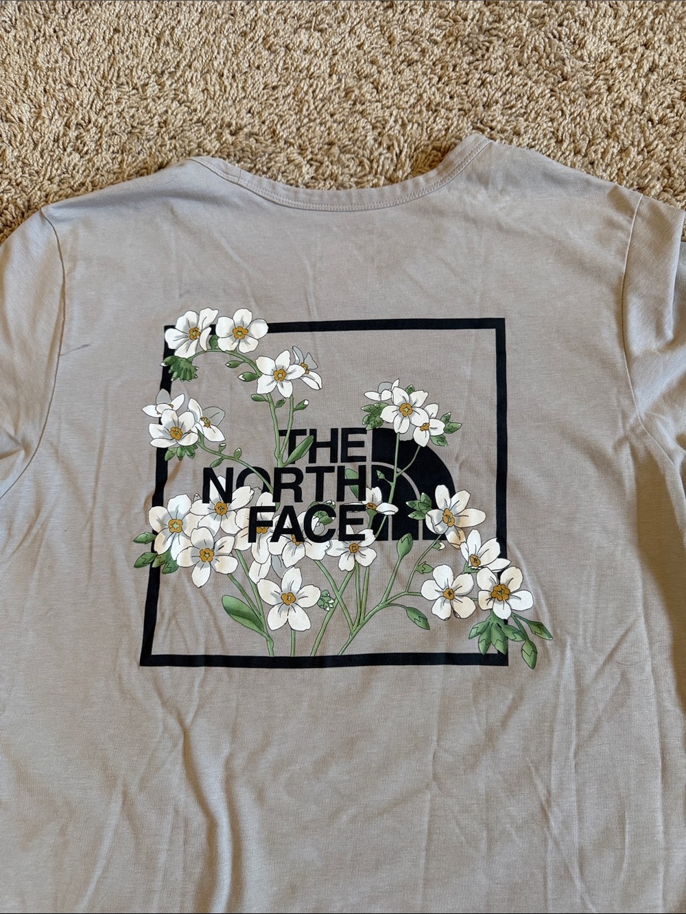 Men’s The North Face Gray Short Sleeve Logo T-Shirt